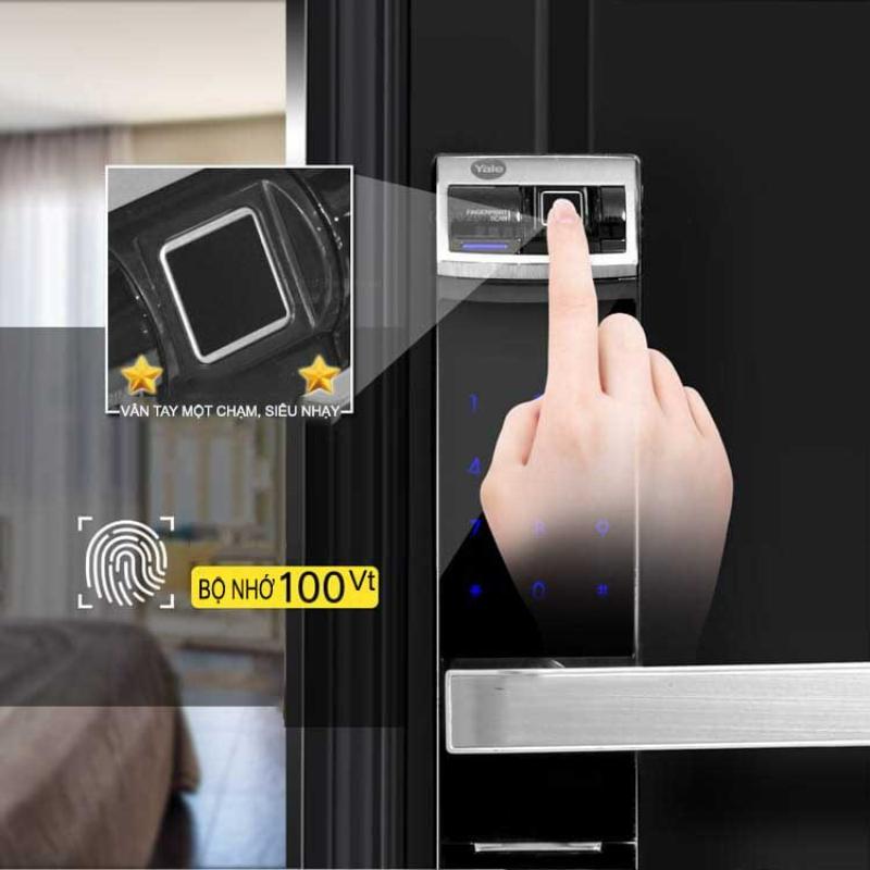 Khóa cửa YDM 4109A BLK đọc vân tay chỉ với 1 chạm