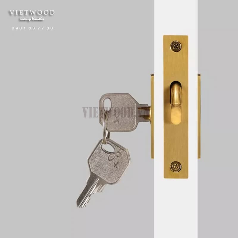 Làm thế nào để lắp đặt khóa cửa lùa
