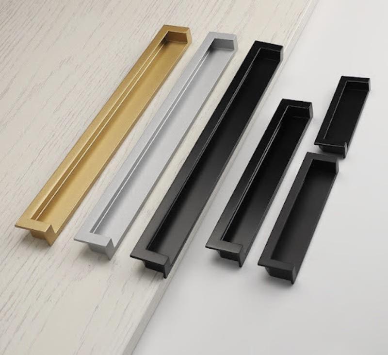 Các loại tay nắm âm hợp kim kẽm