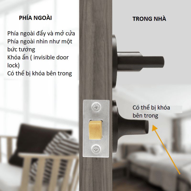 Khoá cửa 1 mặt có ưu điểm gì