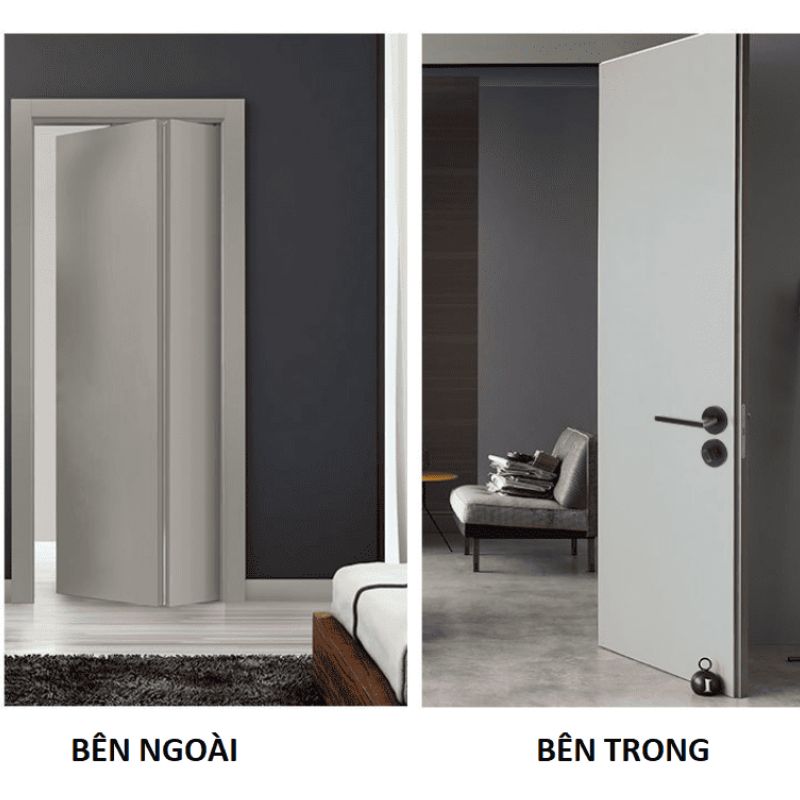 Khoá cửa giấu khuôn là gì