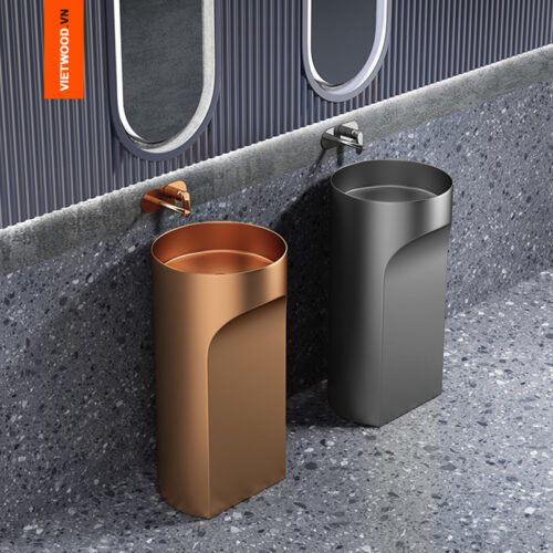 CHẬU LAVABO THÂN ĐỨNG CAO CẤP