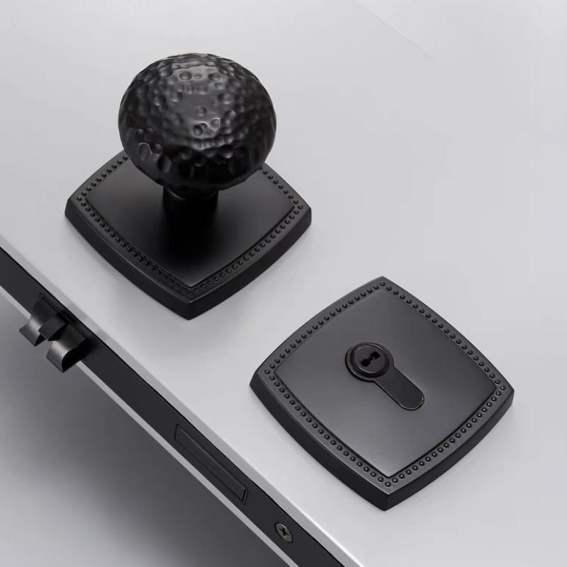 tay nắm cửa gỗ tròn VW - LOCK1040