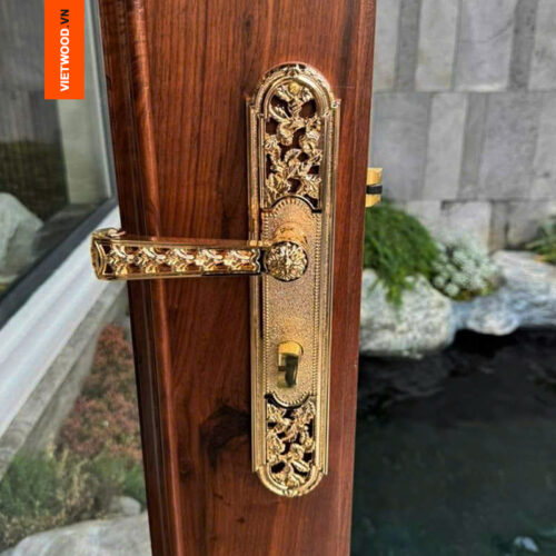 KHÓA CỬA CỔ ĐIỂN MẠ VÀNG 24K CAO CẤP Kubet